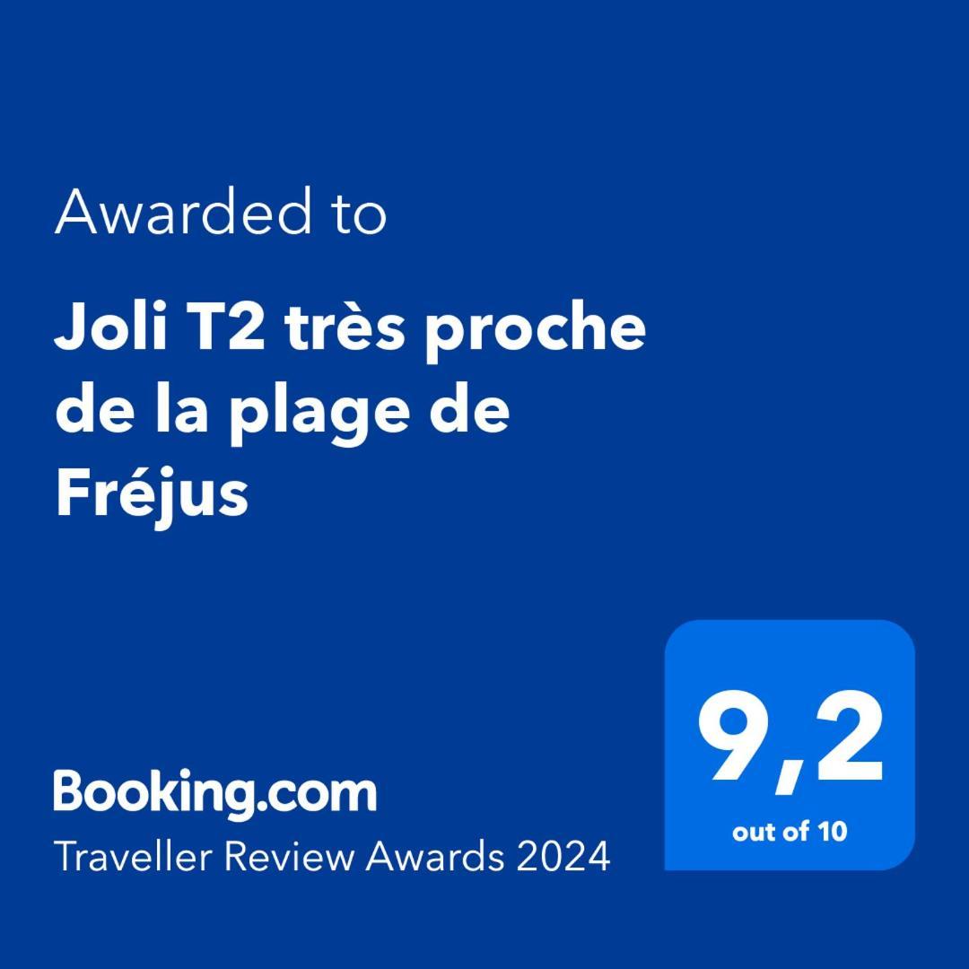 Joli T2 Tres Proche De La Plage De Fréjus Buitenkant foto